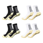 4 Pairs Non-Slip Sports Socks