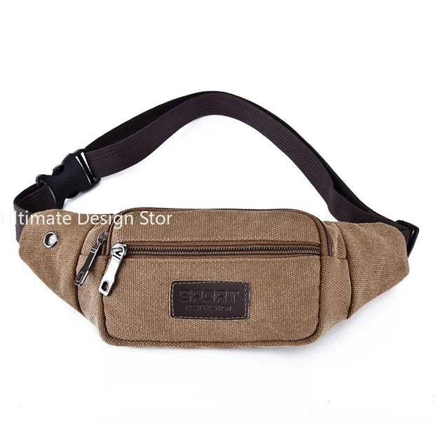 Men's Multi-pocket Sports Waist Bag