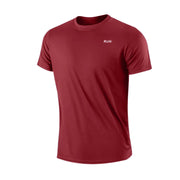 Men's Quick Dry Short Sleeve Moisture Wicking Round Neck.