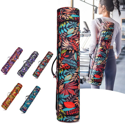 Yoga Mat Bag Printed, Sports Mat Bag Pilates.