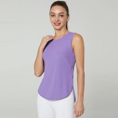 GUTASHYE Sleeveless Yoga And Fitness Shirt.