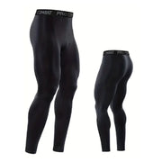 Men's Compression Pants Tights Leggings For Running Training Sport Fitness, Quick Dry Fit.