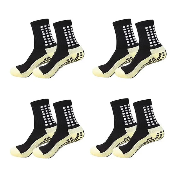 4 Pairs Non-Slip Sports Socks