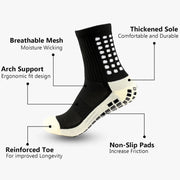 4 Pairs Non-Slip Sports Socks