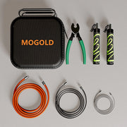 Mogold Professional Jump Rope Set Aluminum Alloy Handle