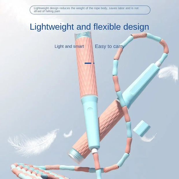 Soft Beaded Skipping Rope, Not Entangled, Strong Flexibility.