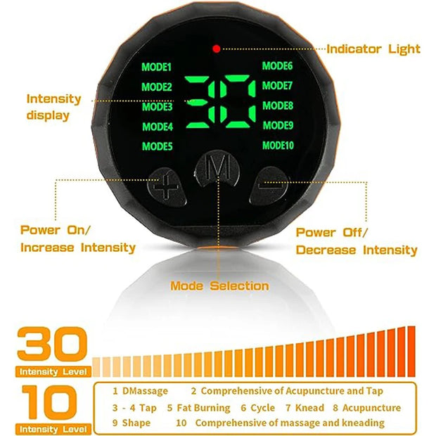 Portable Electronic Abdominal Muscle Stimulator