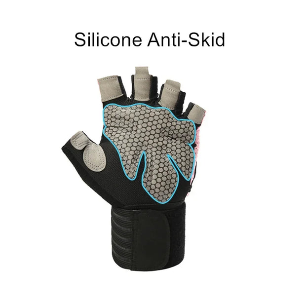 Half-Finger Weight Lifting Gloves