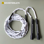 NEVERTOOLATE heavy beaded freestyle skipping jump rope.