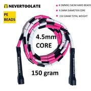 NEVERTOOLATE hard beaded fitness freestyle jump rope.