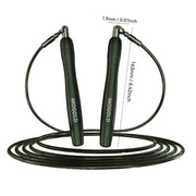 Mogold Double Rope Jump Rope, Weighted Wire Rope