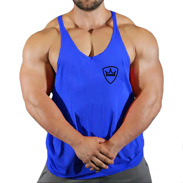 mens tank tops shirt fitness clothing vest sleeveless cotton.