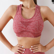 Women's Breathable Sports Bra, Top Push Up Fitness And Yoga  Underwear.