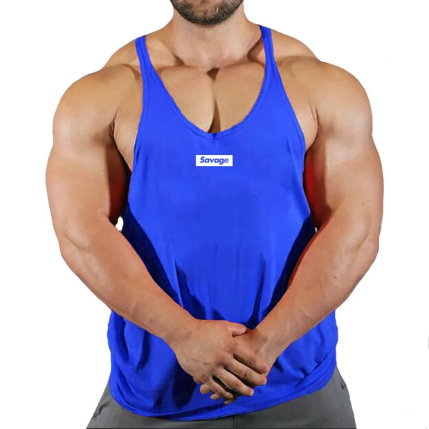 mens tank tops shirt fitness clothing vest sleeveless cotton.