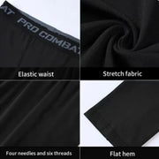 Men's Compression Pants Tights Leggings For Running Training Sport Fitness, Quick Dry Fit.