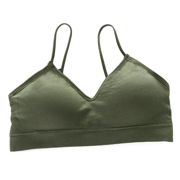 Women's Breathable And Padded Sports Bra.
