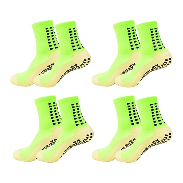 4 Pairs Non-Slip Sports Socks