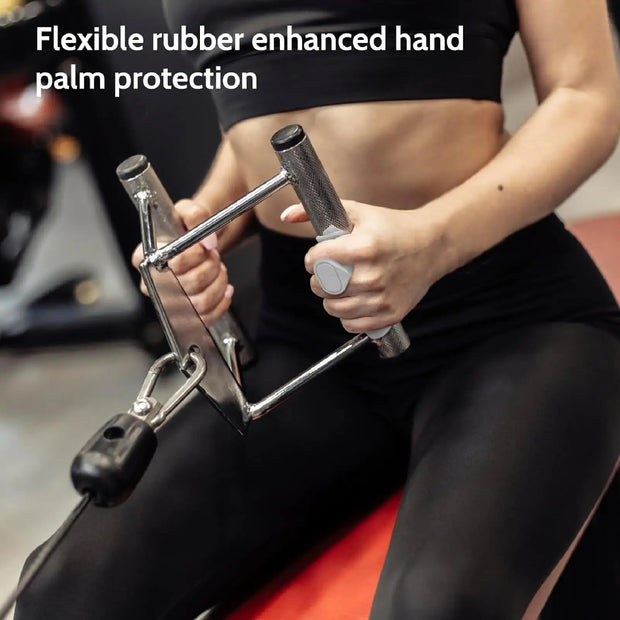 Gym Weight Lifting Grips Gloves Portable Hand Gripper Fingerless for Dumbbell Lifting Shrugs Weightlifting Fitness Men Women