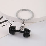 Dumbbell Korean Key Chain Couple Pendant
