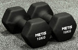 Color Sports Environmental Protection Dip Plastic Small Yiling Hexagonal Household Dumbbells