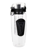 Fruit Infusing Water Bottle BPA Free Plastic Sport Juice Shaker.