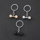 Dumbbell Korean Key Chain Couple Pendant